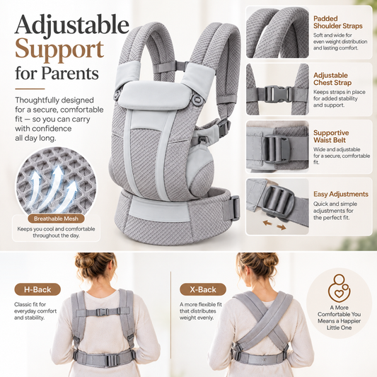 CuddleCarry™ 4-in-1 Baby Carrier