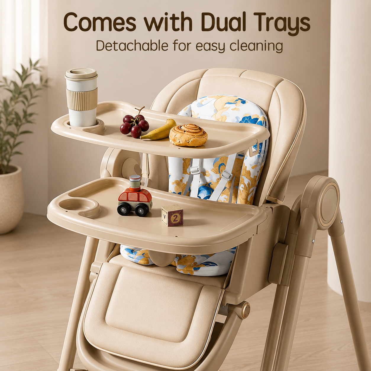 The Nest™ | 2-in-1 Convertible High Chair & Rocker