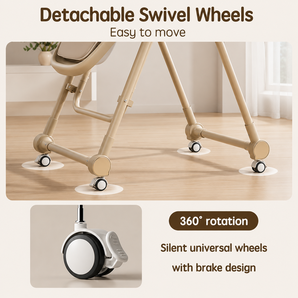 The Nest™ | 2-in-1 Convertible High Chair & Rocker
