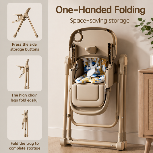The Nest™ | 2-in-1 Convertible High Chair & Rocker