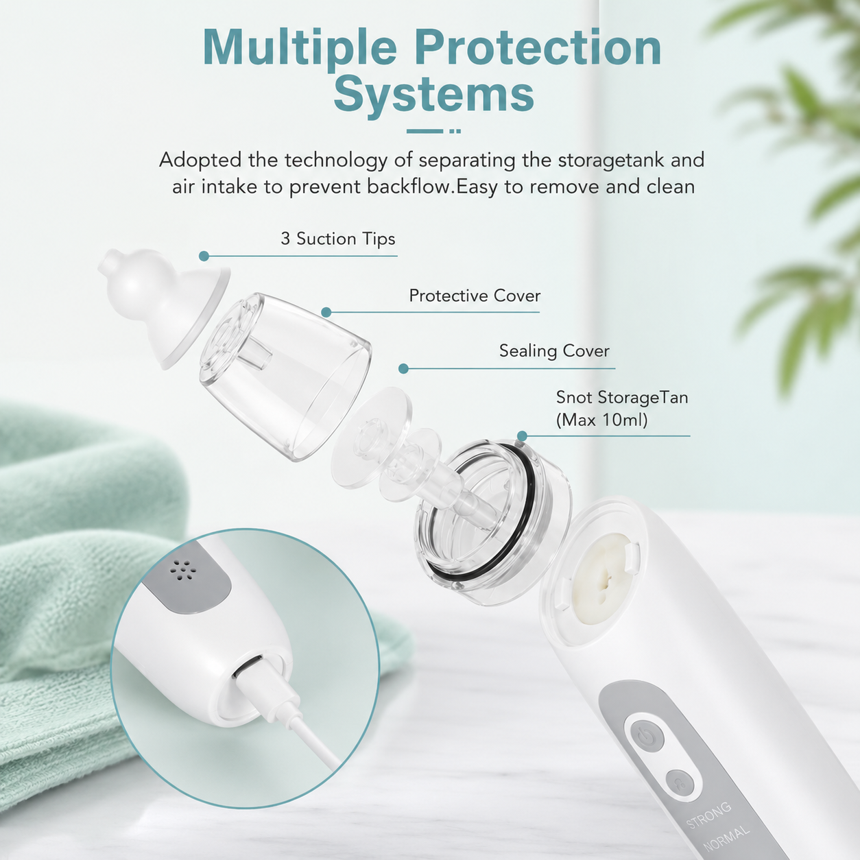 BabyClear™ Electric Nasal Aspirator