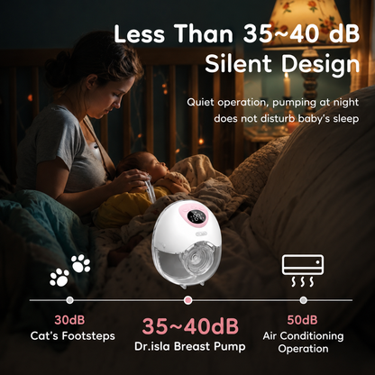 SilentFlow S1 Smart Wearable Breast Pump – Hands-Free & Ultra-Quiet