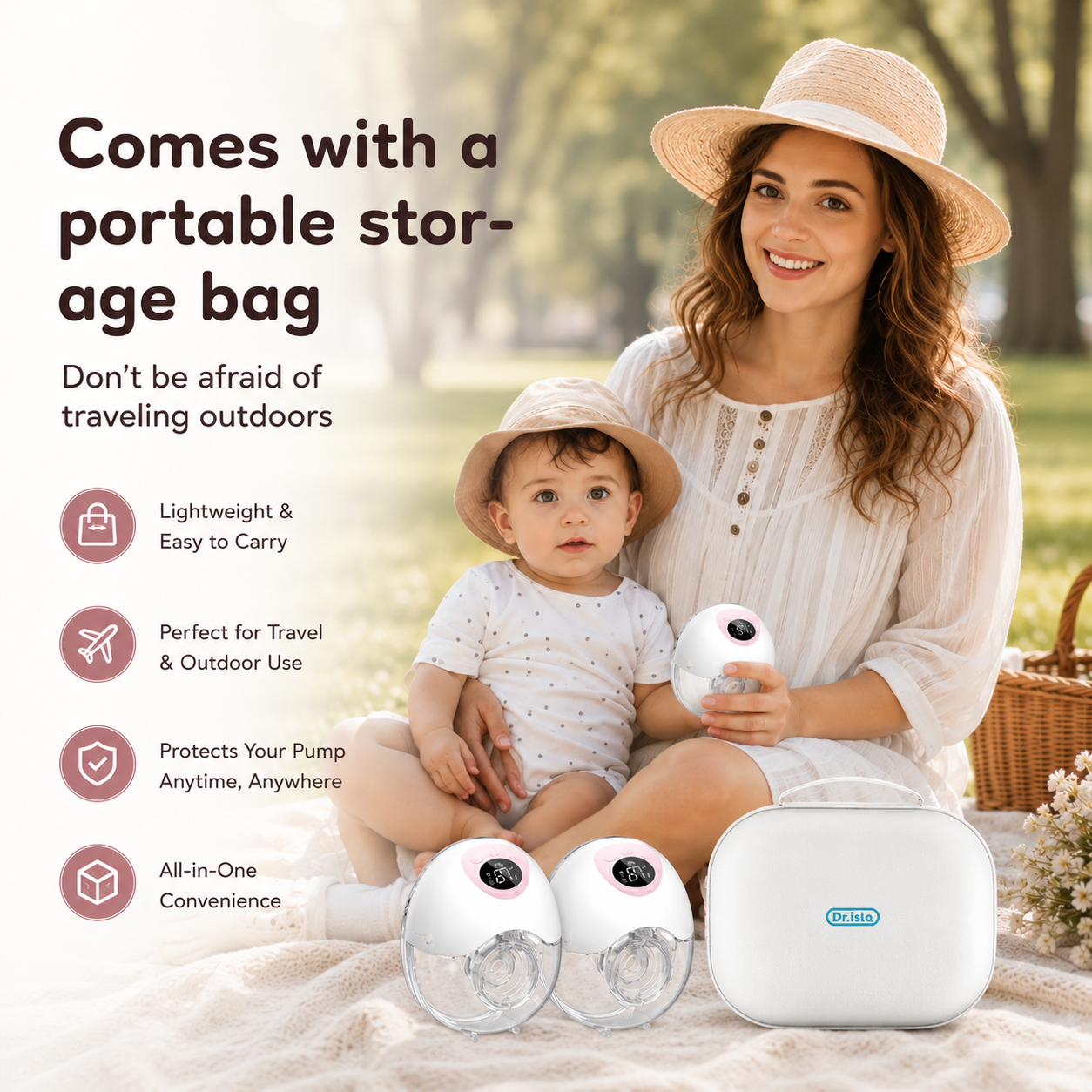 SilentFlow S1 Smart Wearable Breast Pump – Hands-Free & Ultra-Quiet