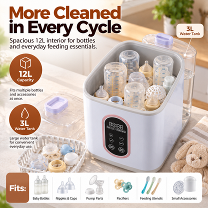 PureWash™ Baby Bottle Washer