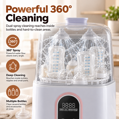PureWash™ Baby Bottle Washer