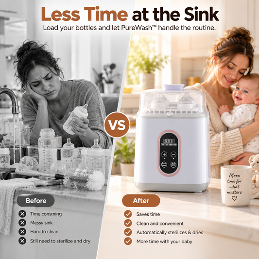 PureWash™ Baby Bottle Washer
