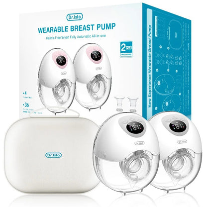 SilentFlow S1 Smart Wearable Breast Pump – Hands-Free & Ultra-Quiet
